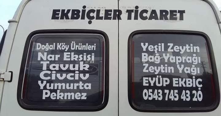 Ekbiçler Köy Ürünleri