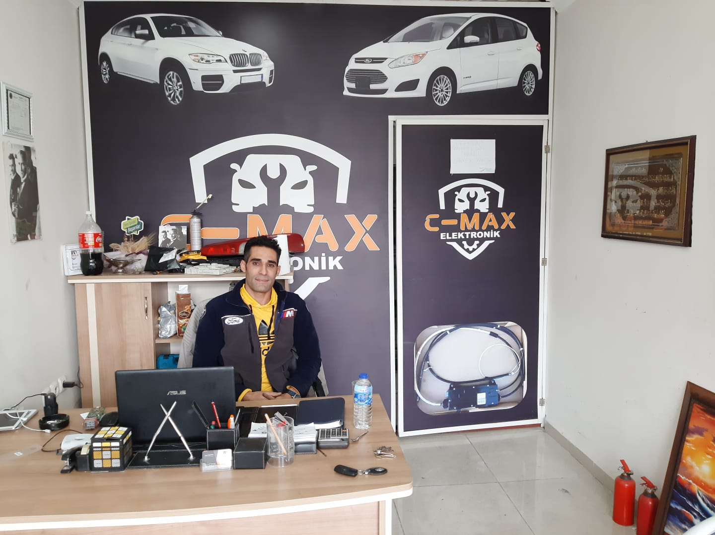 C-Max Elektronik El Freni Tamiri