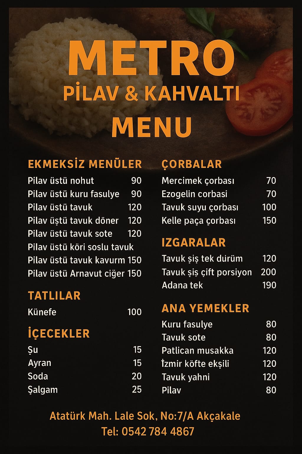 Metro Pilav Kahvaltı