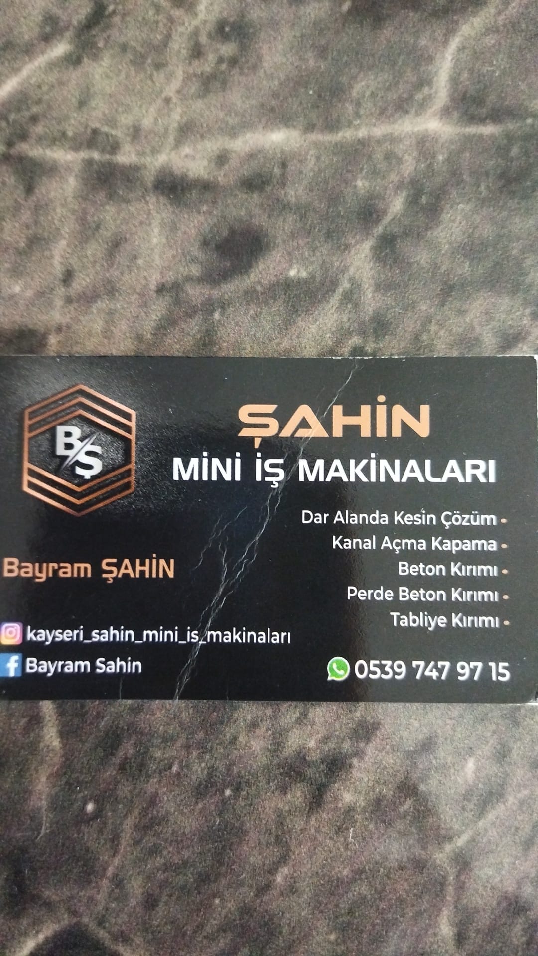 Kayseri Şahin Mini İş Makinası