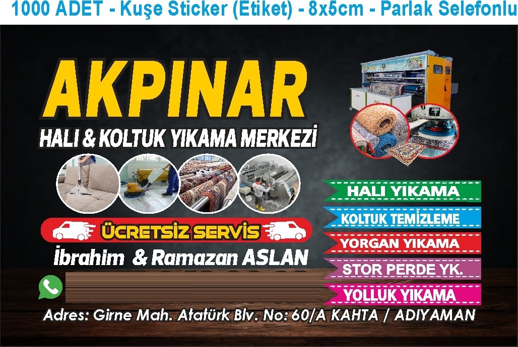 Akpınar Halı & Koltuk Yıkama Merkezi