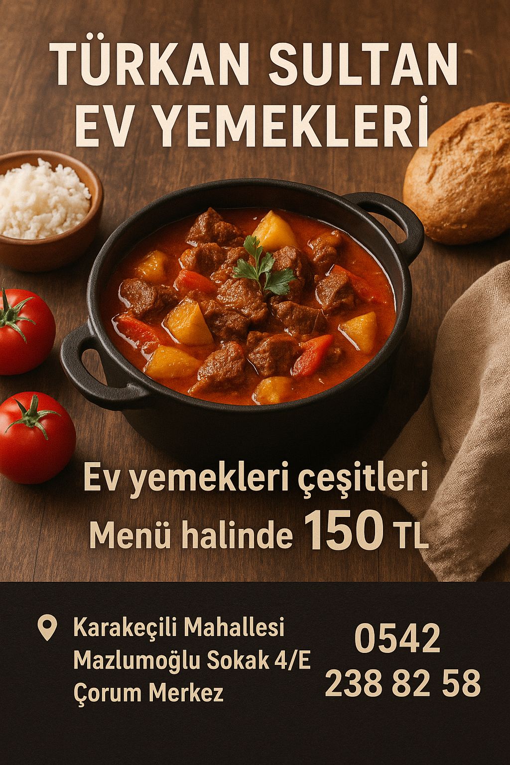 Türkan Sultan Ev Yemekleri