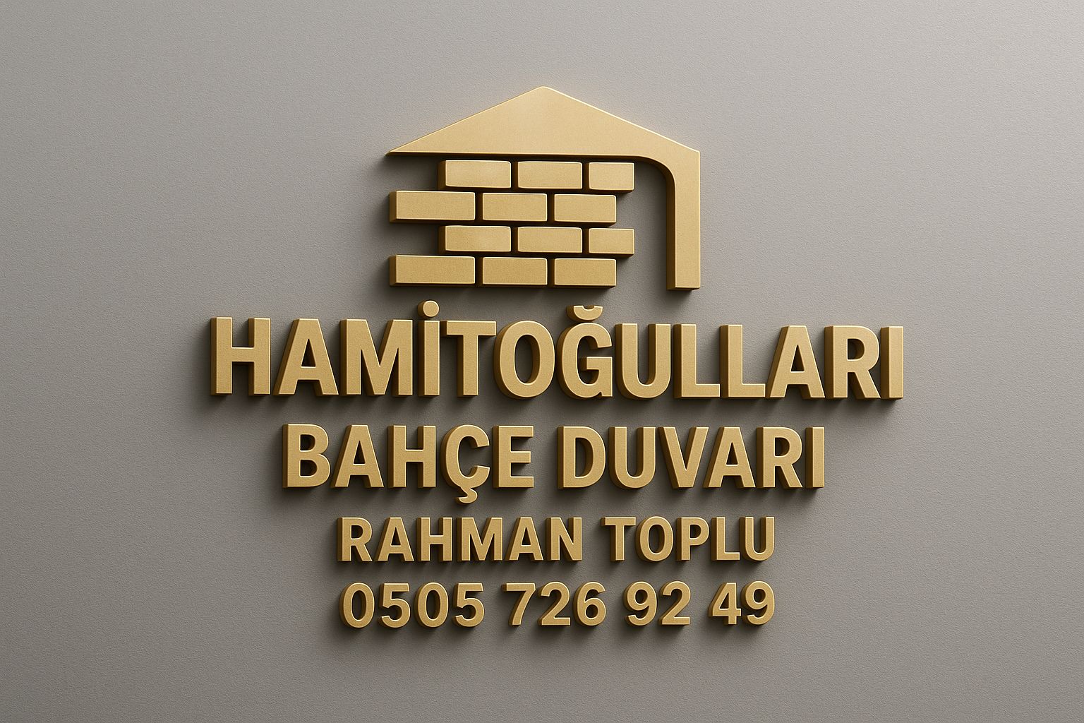 RT Hamitoğulları Bahçe Duvarı