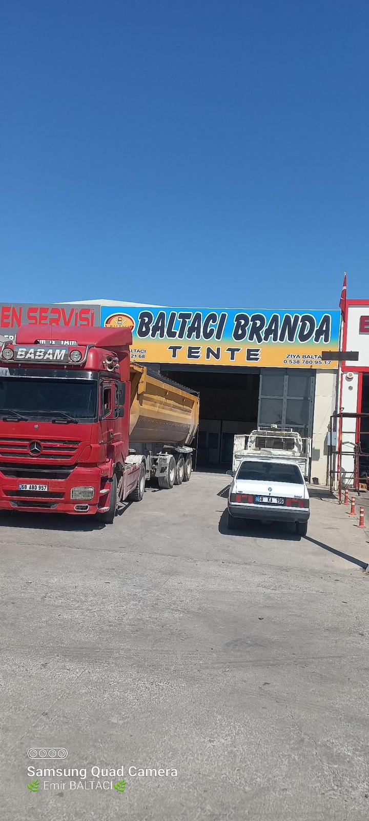 Baltacı Branda Tente 