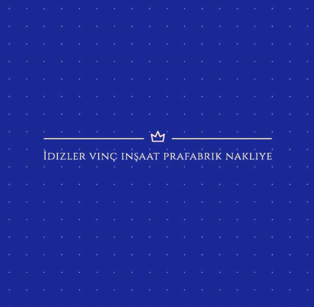 İdizler Vinç İnşaat Prefabrik Nakliye 