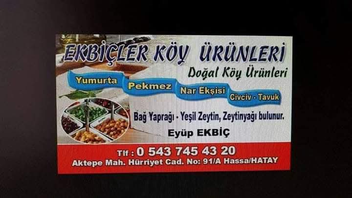 Ekbiçler Köy Ürünleri