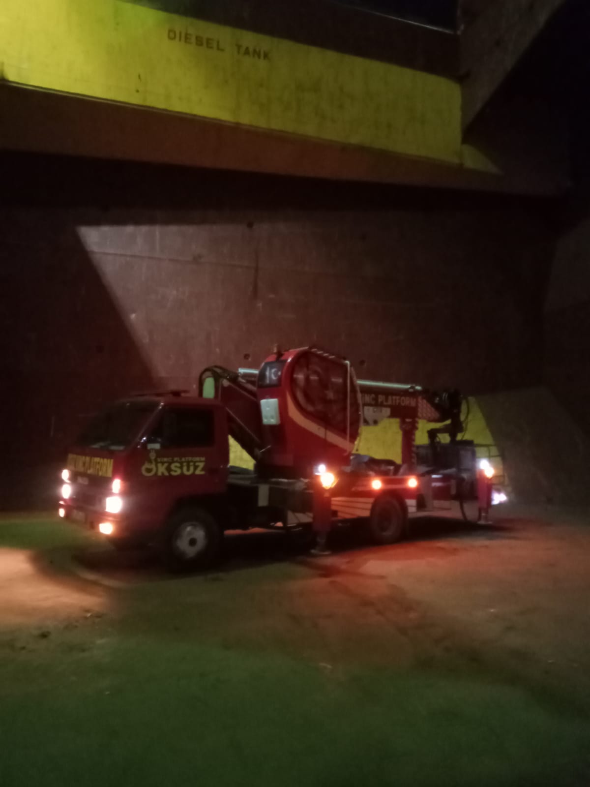 Öksüz Vinç Platform