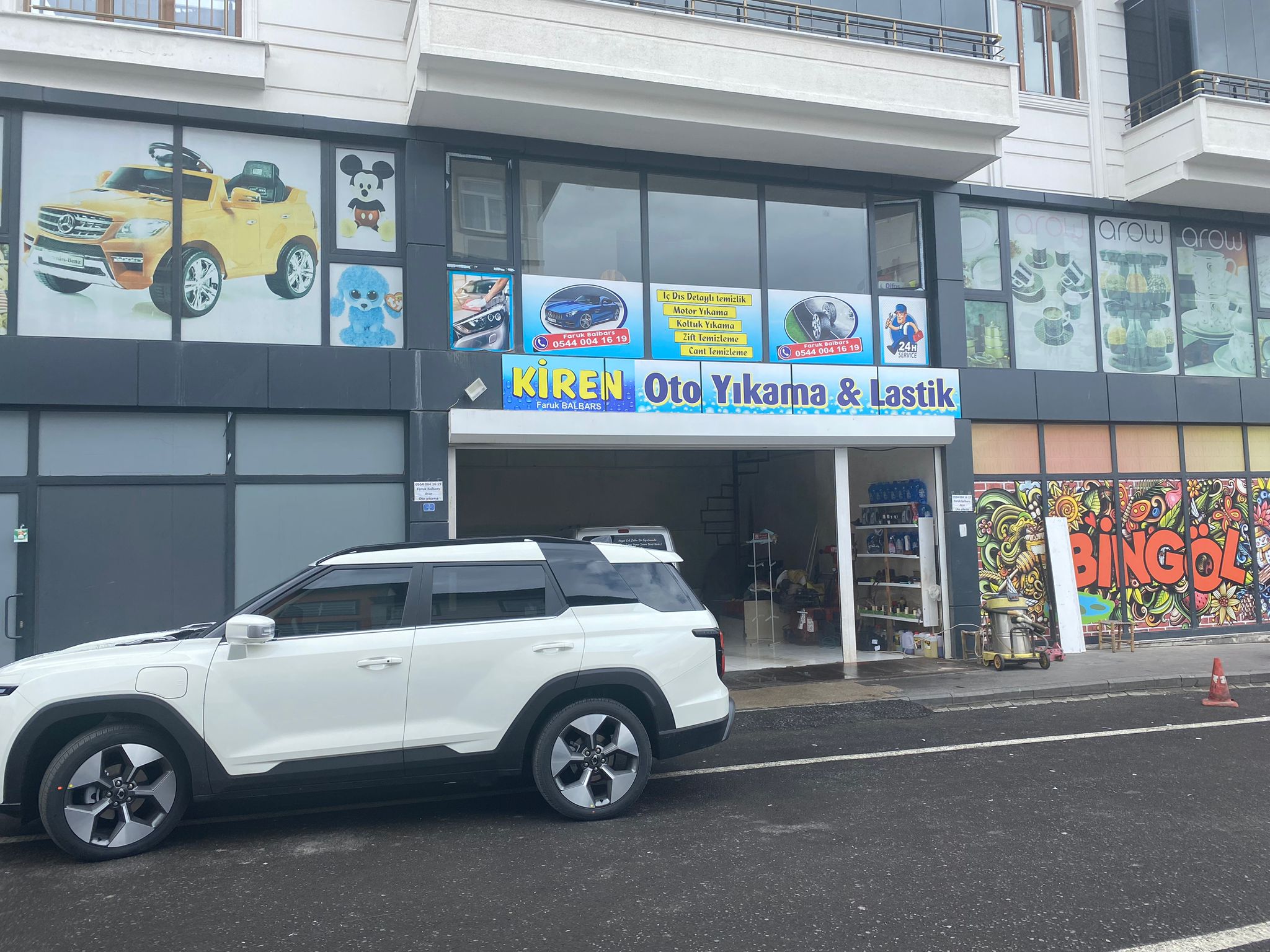 Kiren Oto Yıkama Lastik