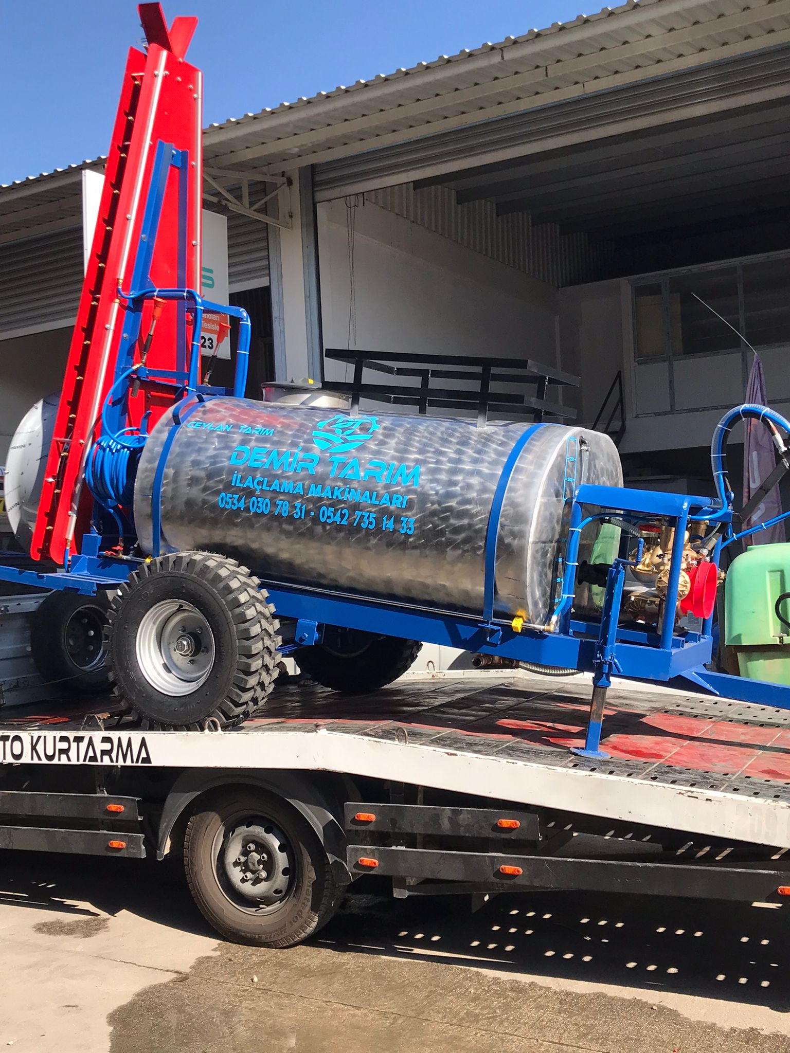 Demir İlaçlama Makineleri