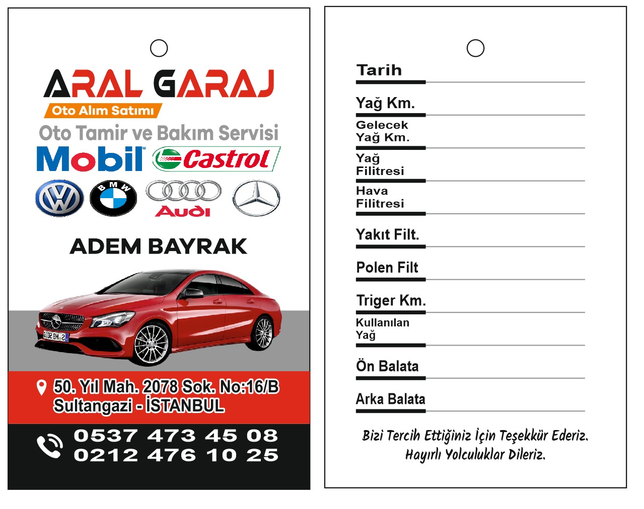 Aral Garaj Oto Tamir ve Bakım Servisi