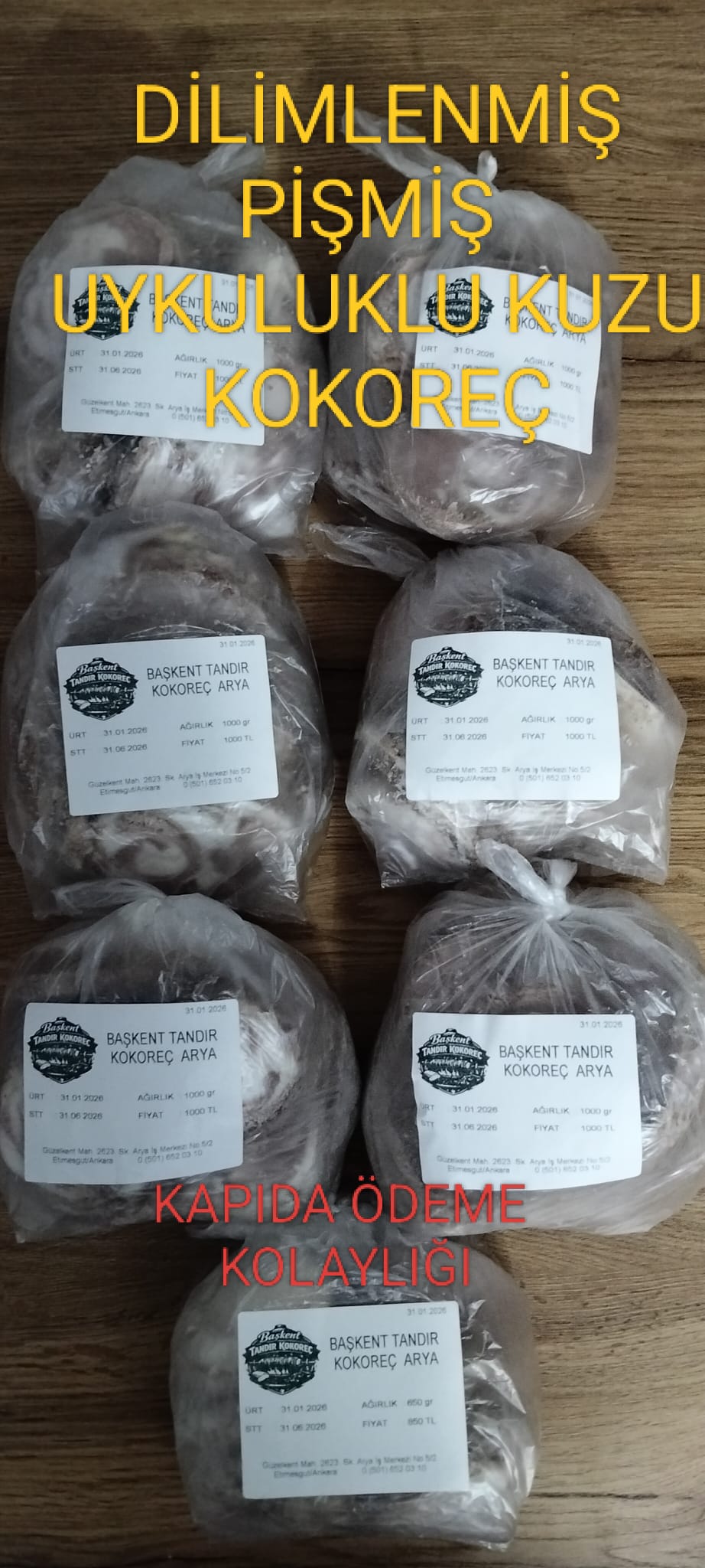 Başkent Tandır Kokoreç Arya