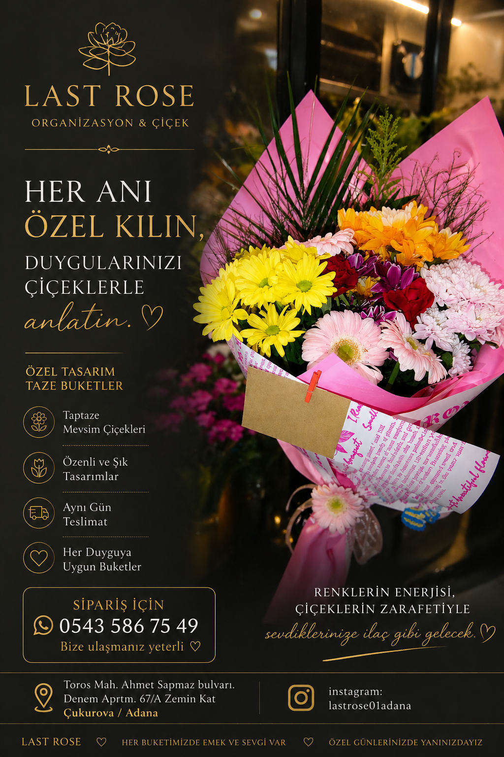 Last Rose Organizasyon ve Çiçek Evi