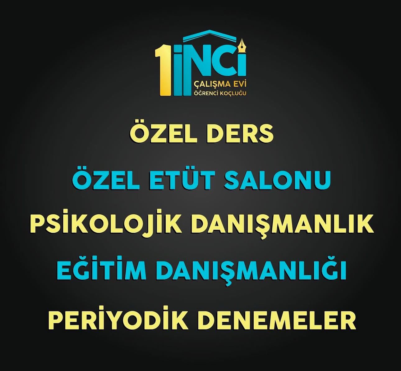 1 İnci Çalışma Evi Firma Adı