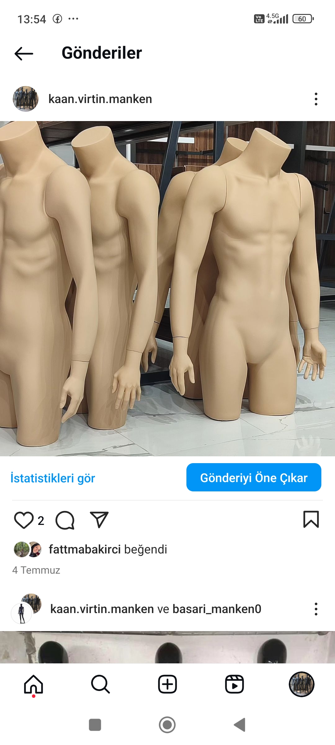 Kaan Vitrin Mankenleri