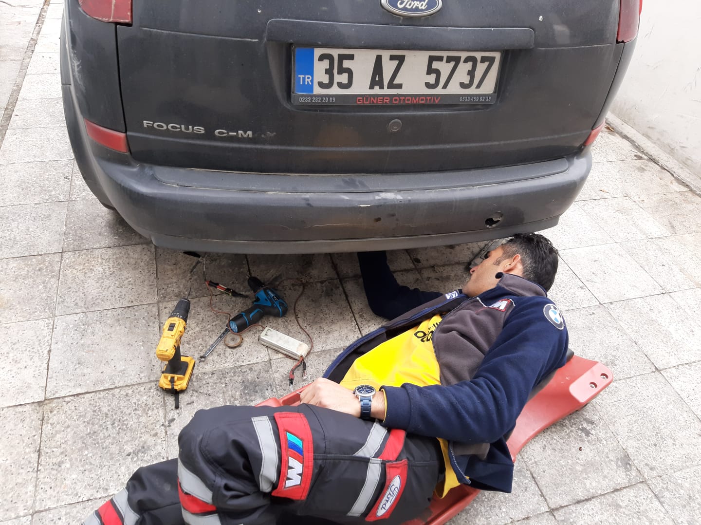 C-Max Elektronik El Freni Tamiri