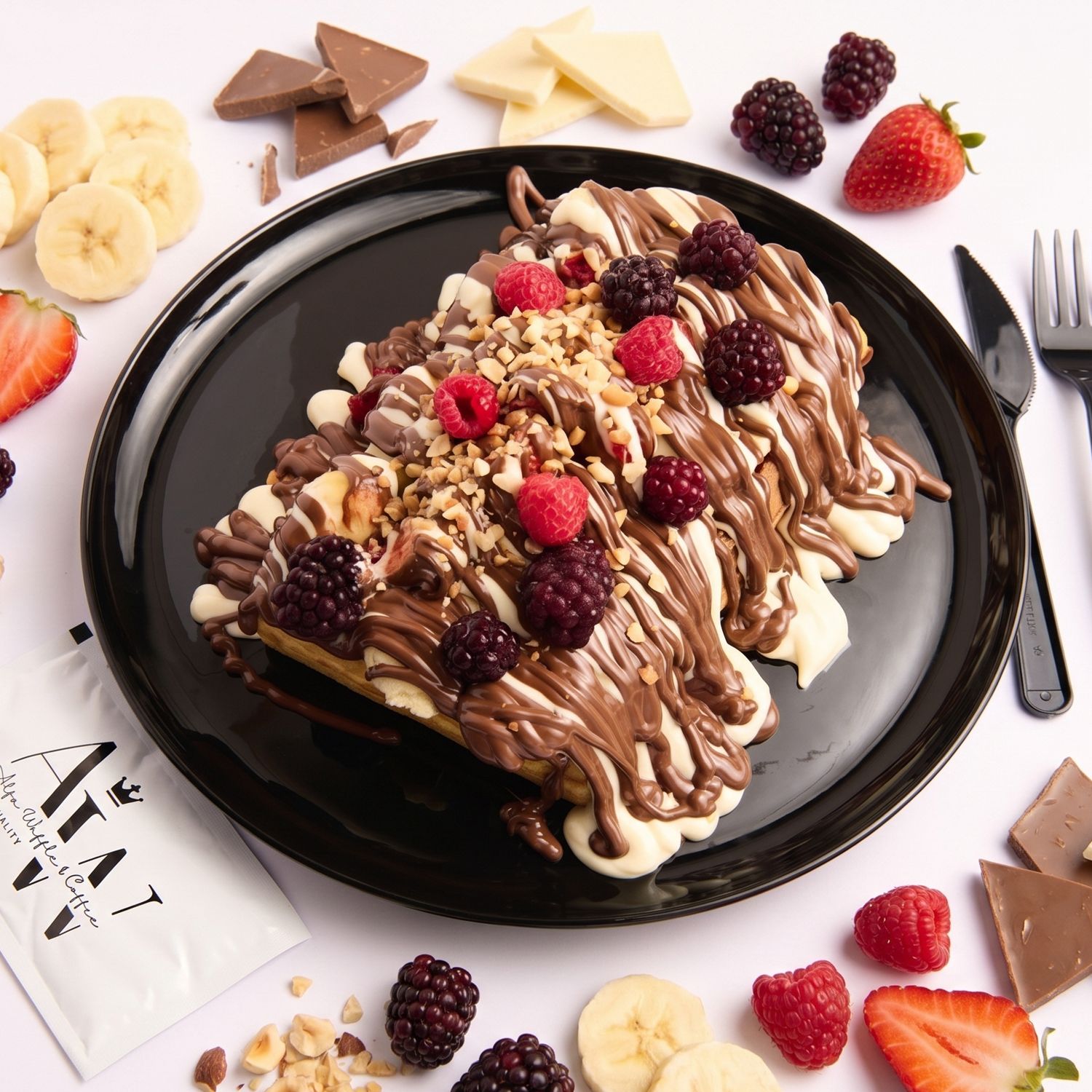 Alfa Waffle Chocalate Coffe
