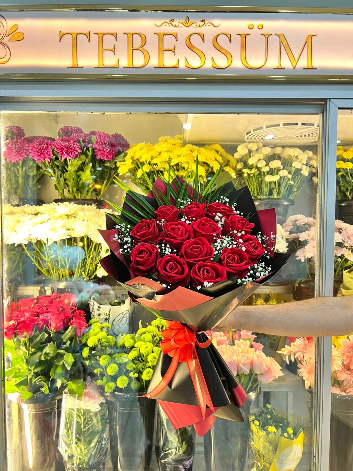 Tebessüm Çiçek Çikolata 