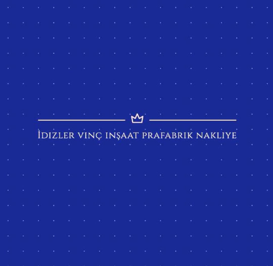 İdizler Vinç İnşaat Prefabrik Nakliye 