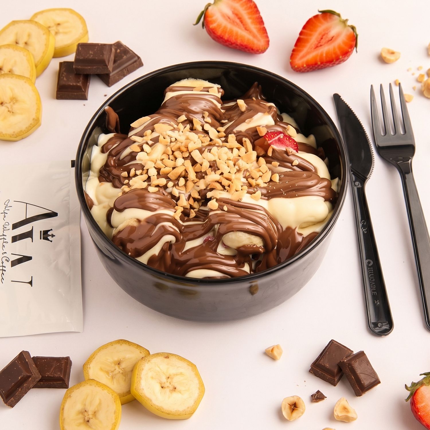 Alfa Waffle Chocalate Coffe
