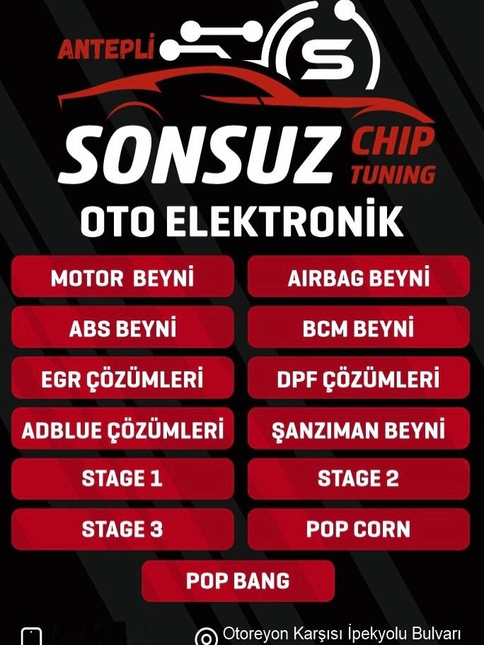 Sonsuz Chip Tuning Oto Elektronik