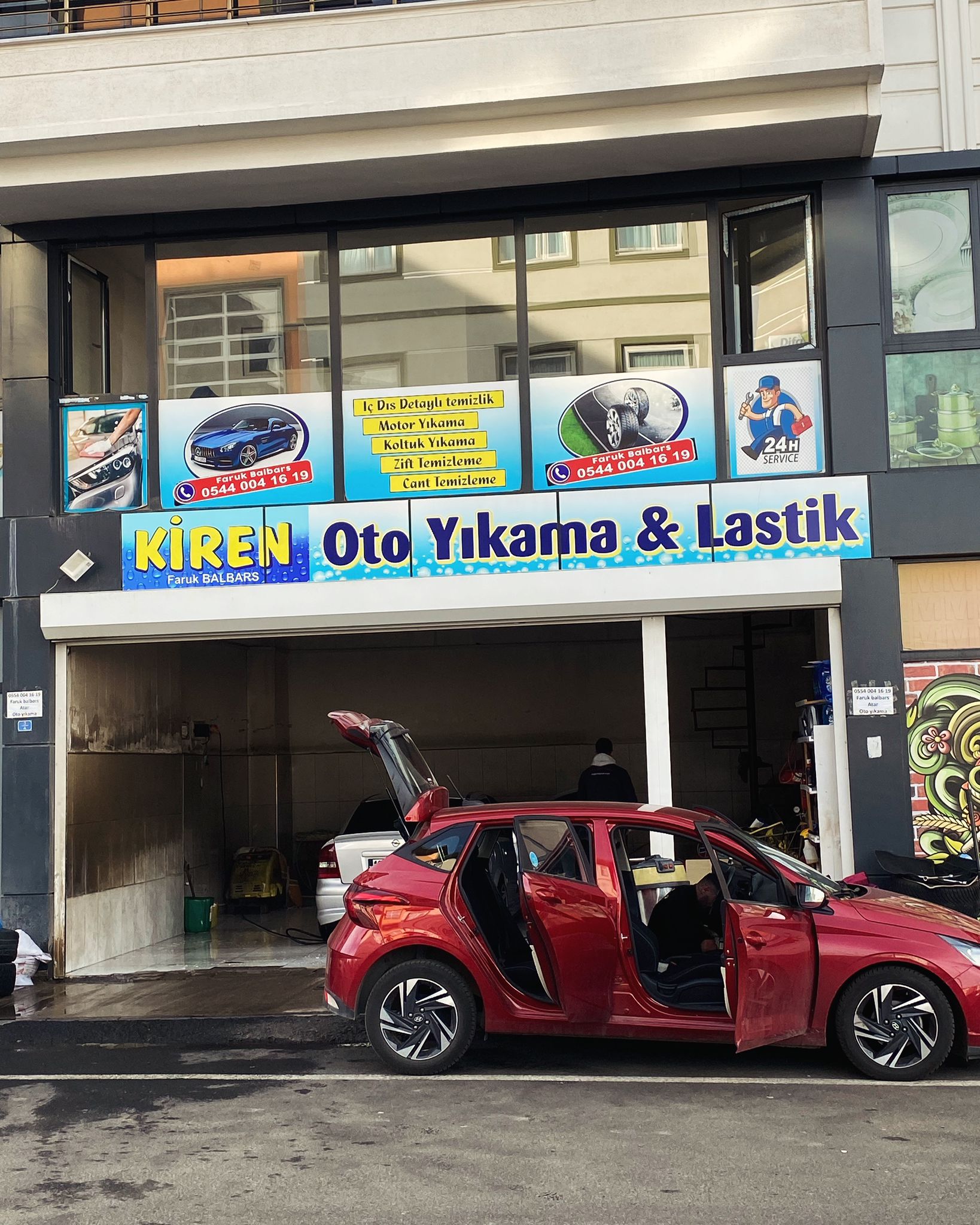 Kiren Oto Yıkama Lastik