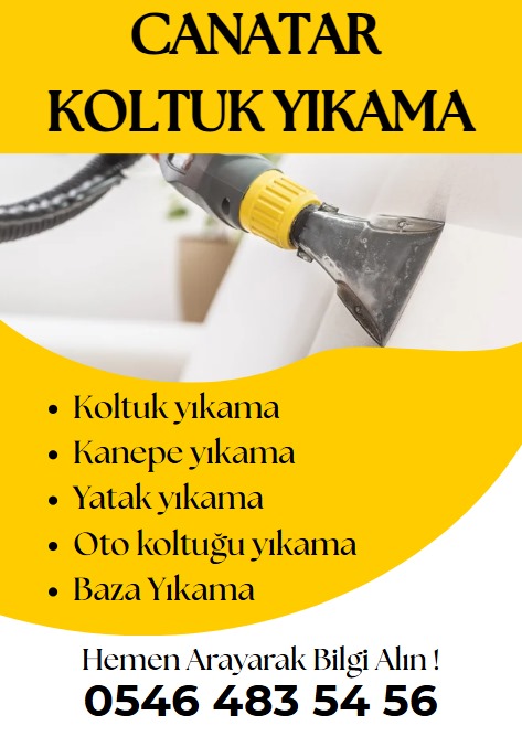Canatar Koltuk Yıkama