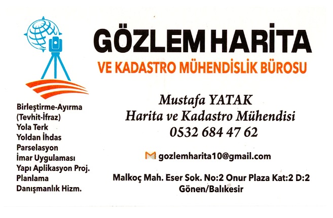 Gözlem Harita 