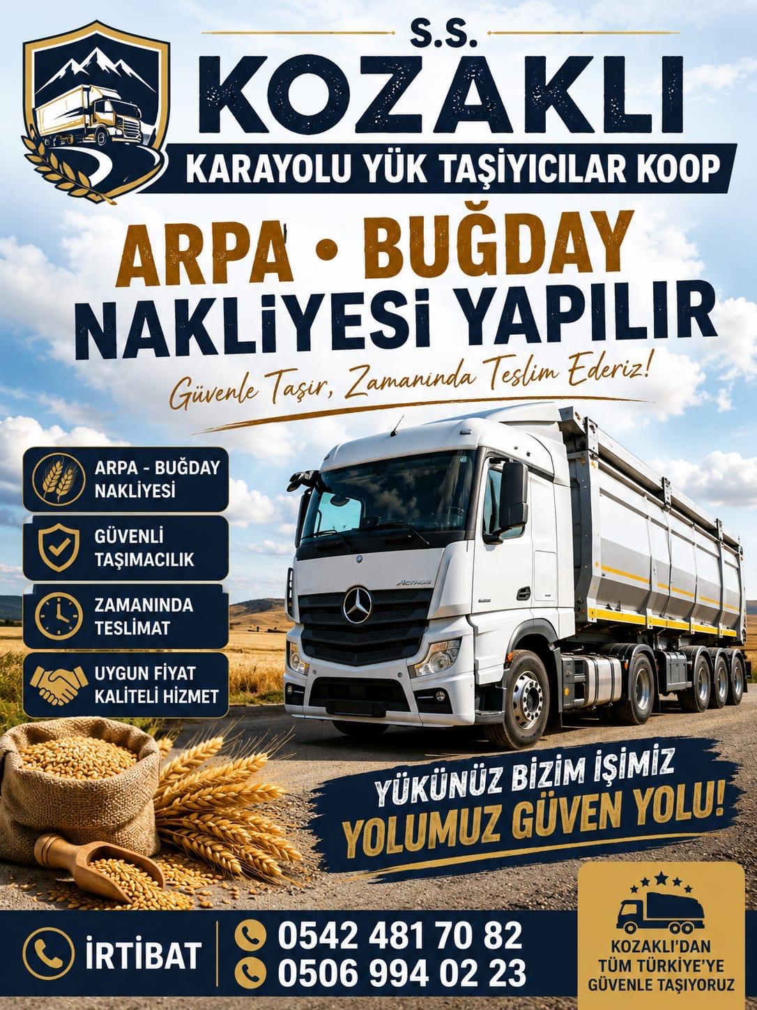 Sınırlı Sorumlu Kozaklı Karayolu Yük Taşıma Kooperatifi 