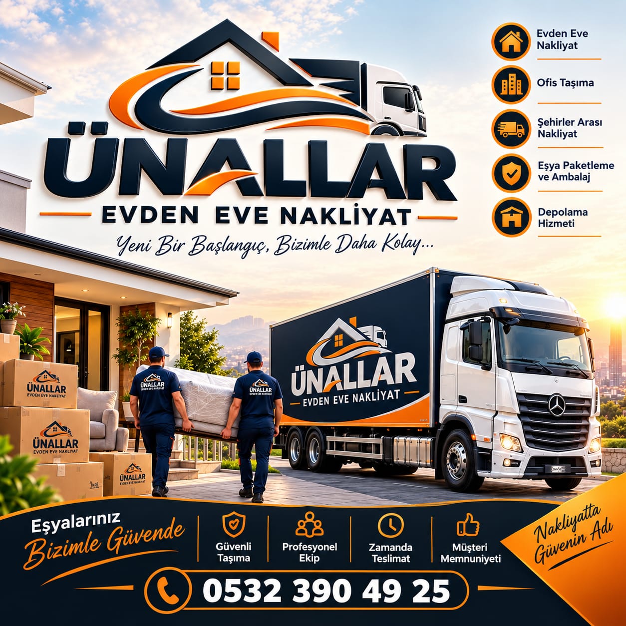 Ünallar Evden Eve Nakliyat 