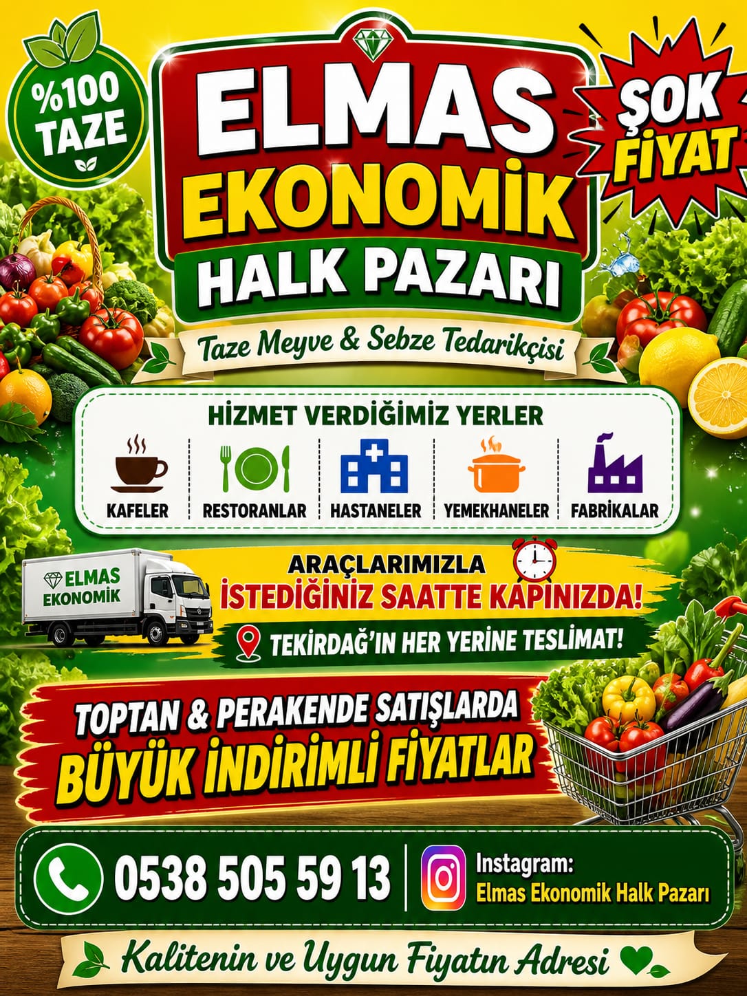 Elmas Ekonomik Halk Pazarı