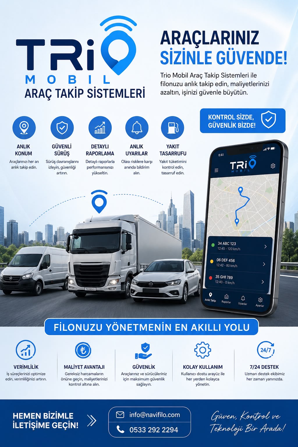 Navi Filo Araç Takip Sistemleri