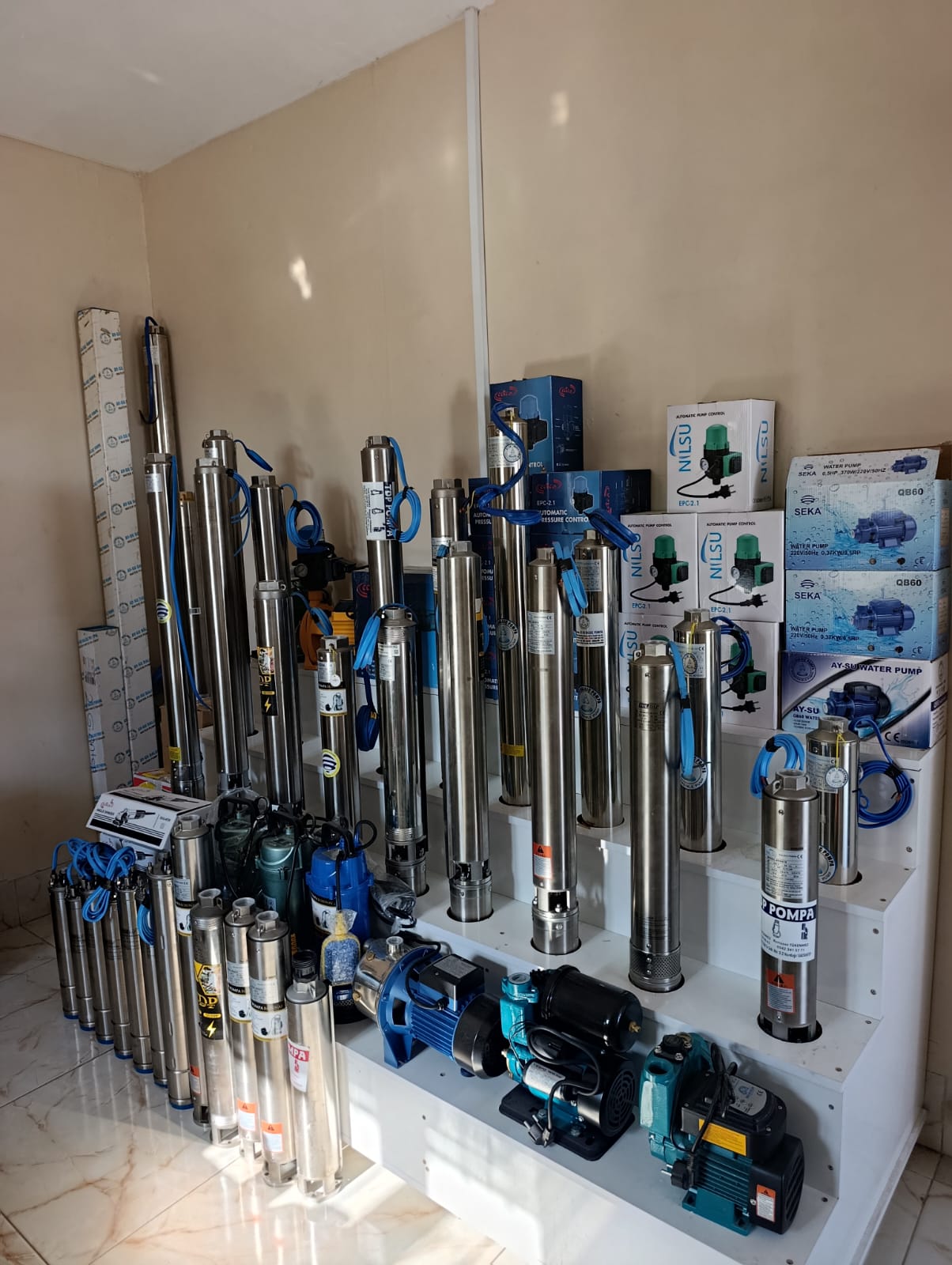 Nurdağı Tükenmez Elektrik Bobinaj Dalgıç Pompa