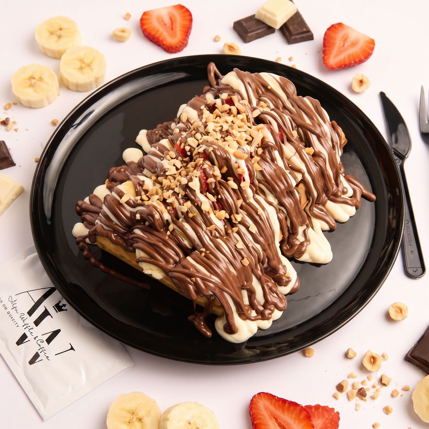 Alfa Waffle Chocalate Coffe