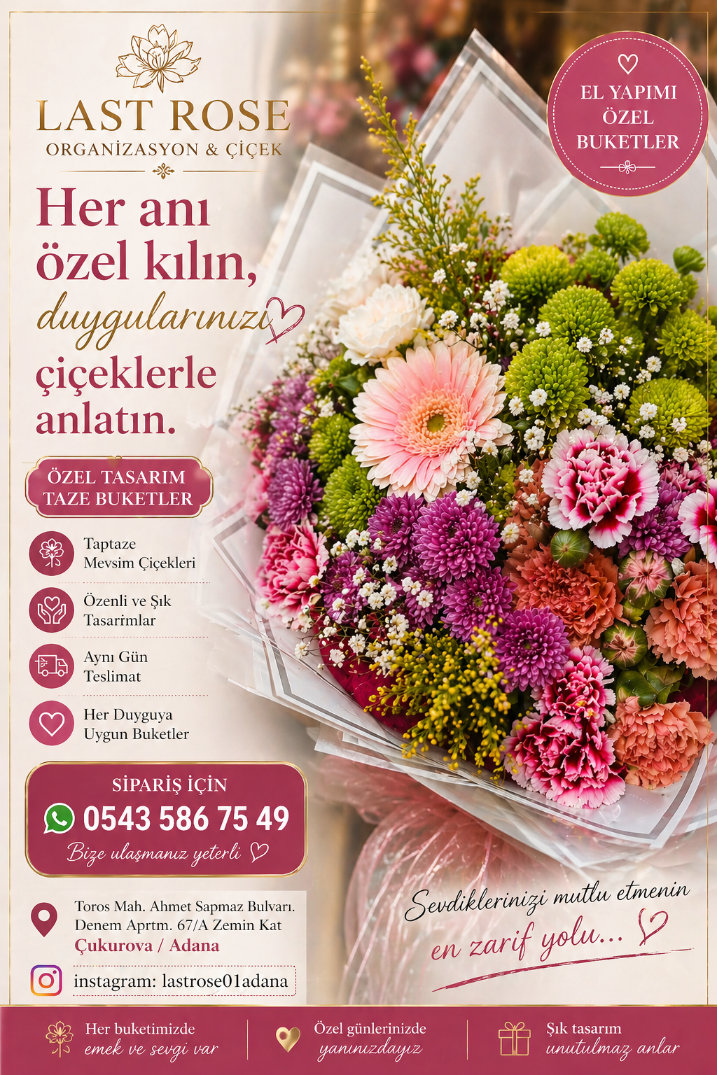 Last Rose Organizasyon ve Çiçek Evi
