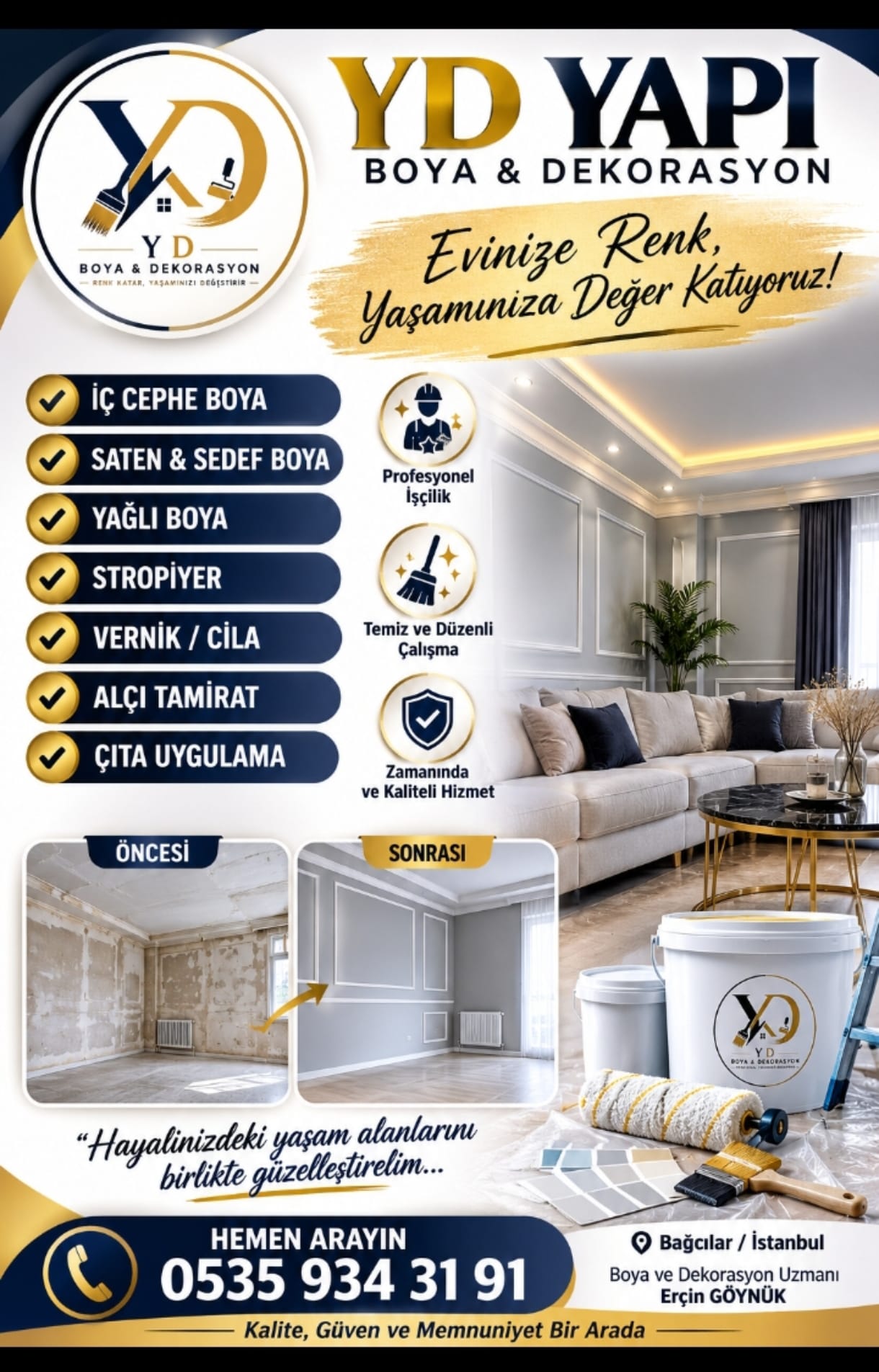 YD YAPI BOYA VE DEKORASYON