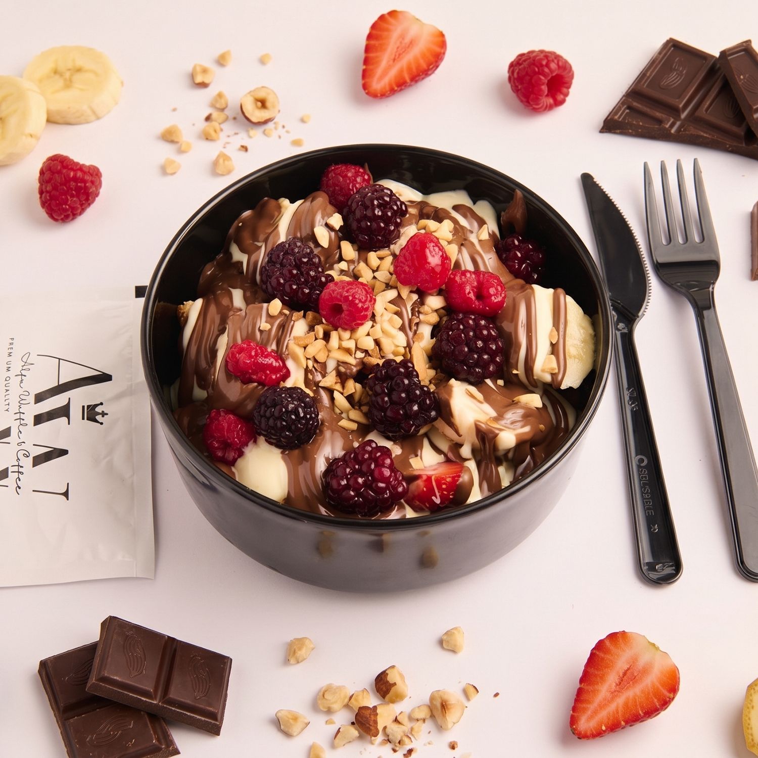 Alfa Waffle Chocalate Coffe